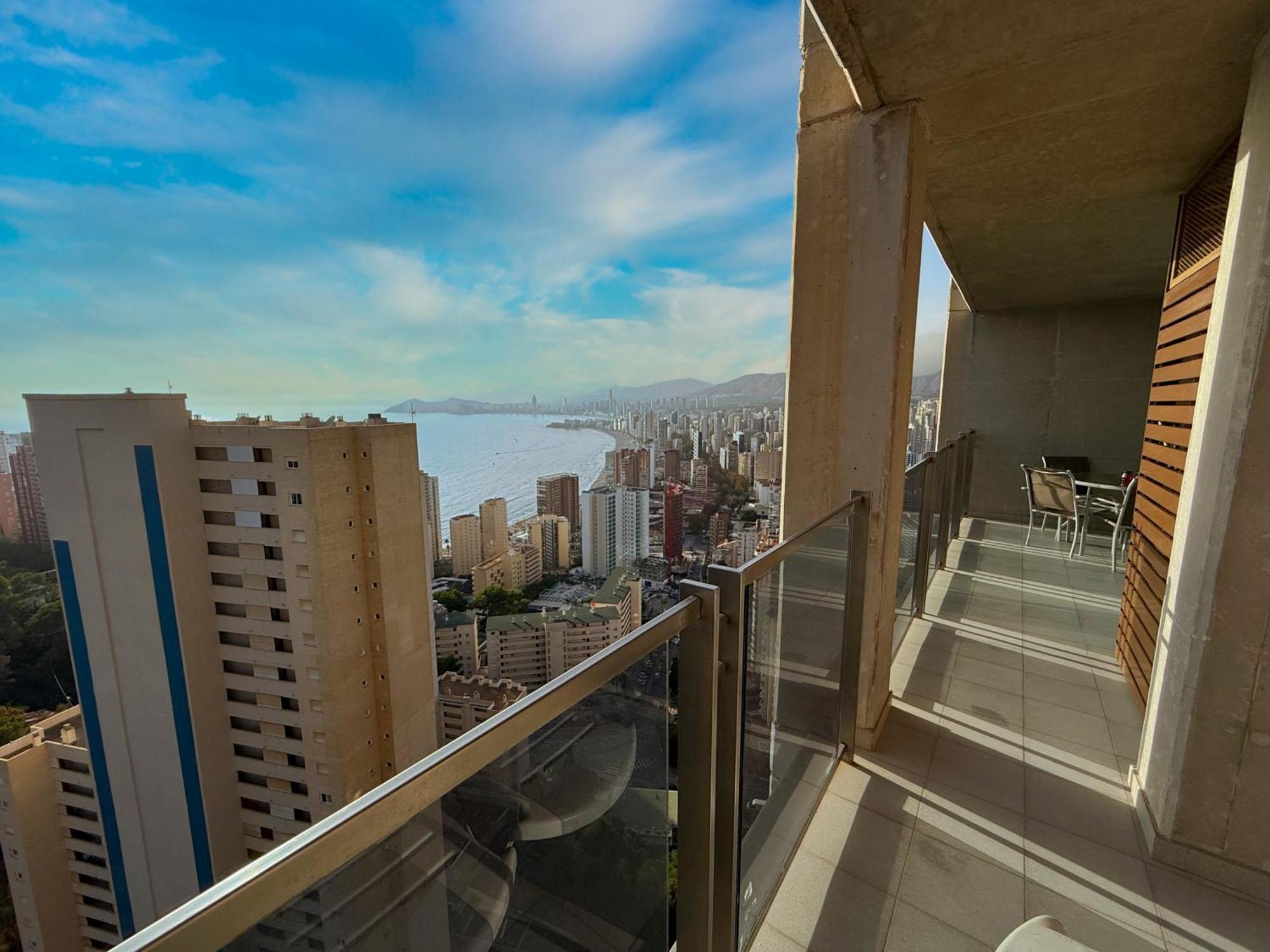 Beautiful Apartment Near Beach With Panoramic Sea-View Benidorm Zewnętrze zdjęcie